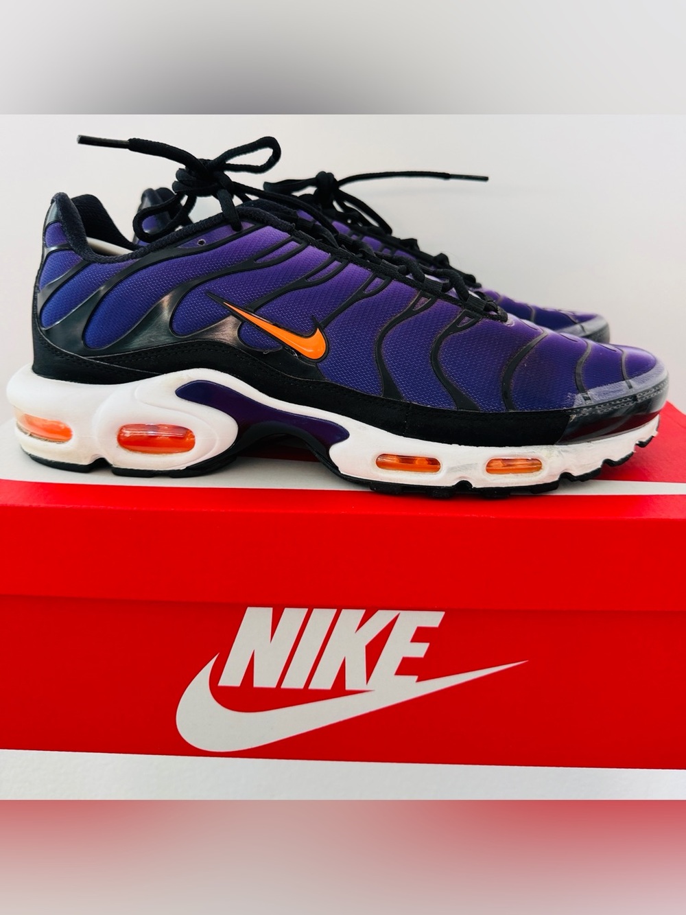 Nike Air Max Plus OG NBY ‘Voltage Purple' 2023 Mens Shoes DX0755-500 Size US 12